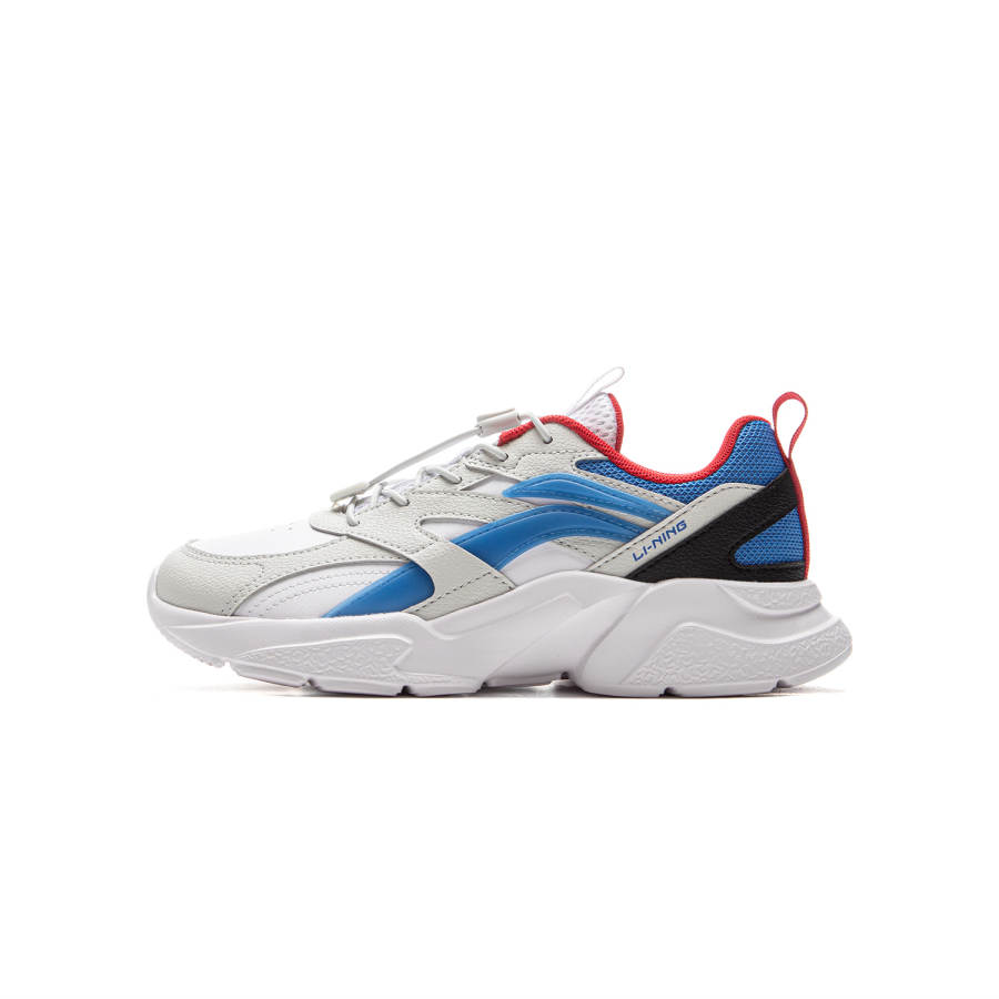 Li-Ning YOUNG Li Ning YOUNG Sports Life Collection Abrasion Resistant Low top Kids Lifestyle Shoes Light Lime Kids'