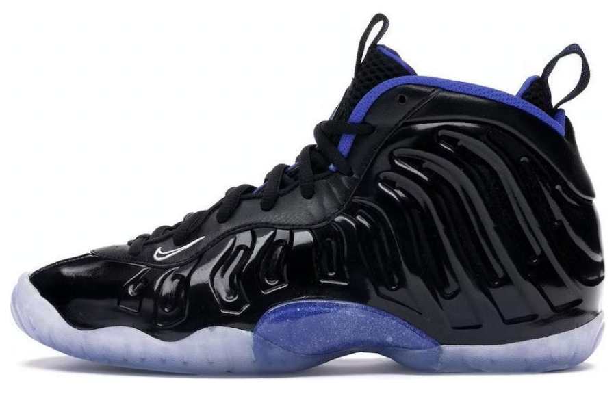 Nike Nike Foamposite One Air Space Jam Mid top Basketball Shoes Black Blue Unisex
