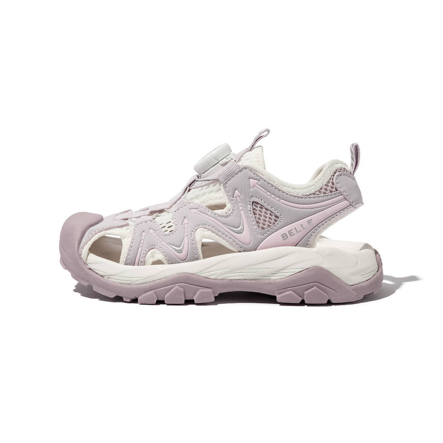 BELLE Synthetic Leather, Textile Slip Resistant, Abrasion Resistant, Rebound, Breathable, And Quick Dry Low top Sandal