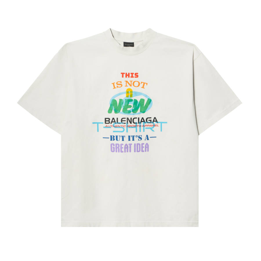 Balenciaga FW25 T Shirt Regular Fit Men's