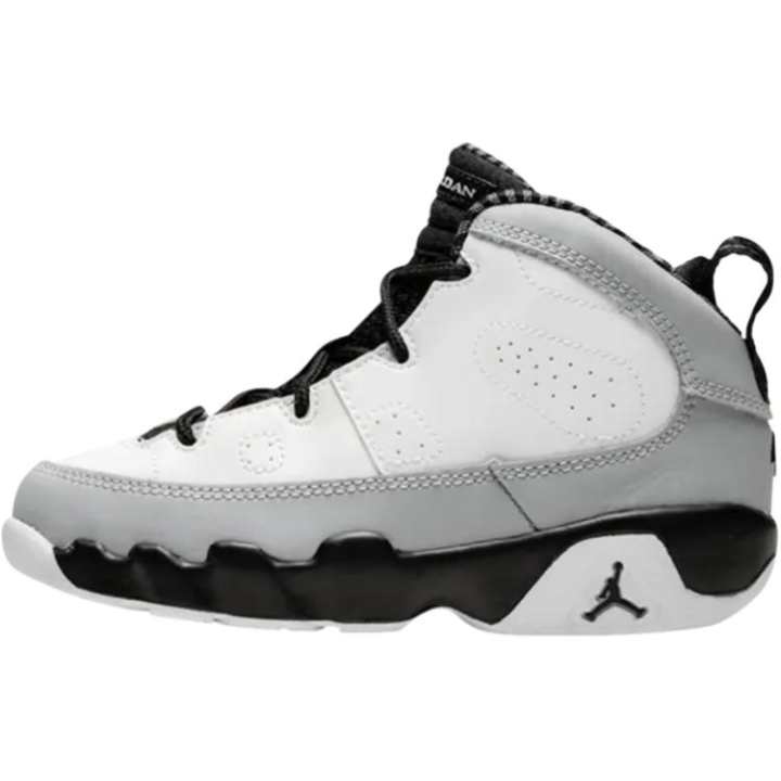 Jordan Jordan Air Jordan 9 Mid top Toddler Shoes White Gray Infant And Toddler