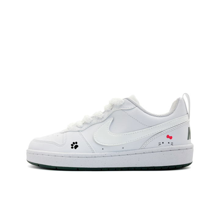 Nike Nike Court Borough LOW RECRAFT Slip Resistant, Abrasion Resistant, Breathable