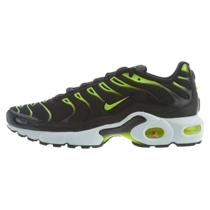 Nike Nike Air Max Plus Low top Running Shoes Black Yellow Unisex
