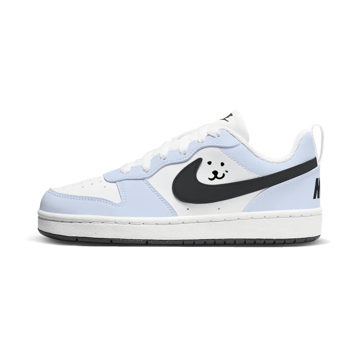 Nike Nike Court Borough Joke Bear Low top Kids' Skateboarding Shoes Blue Unisex