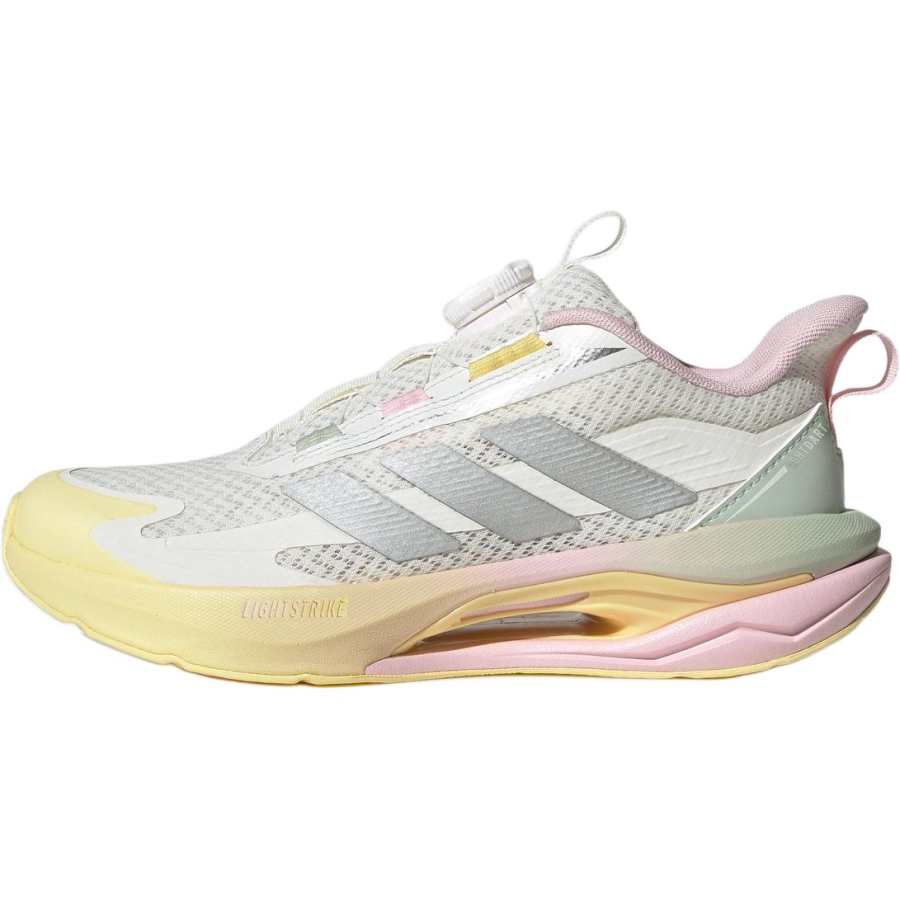 Adidas Adidas LIGHTDART HABU J Slip Resistant, Abrasion Resistant, Rebound Low top Kids' Running Shoes White Kids'