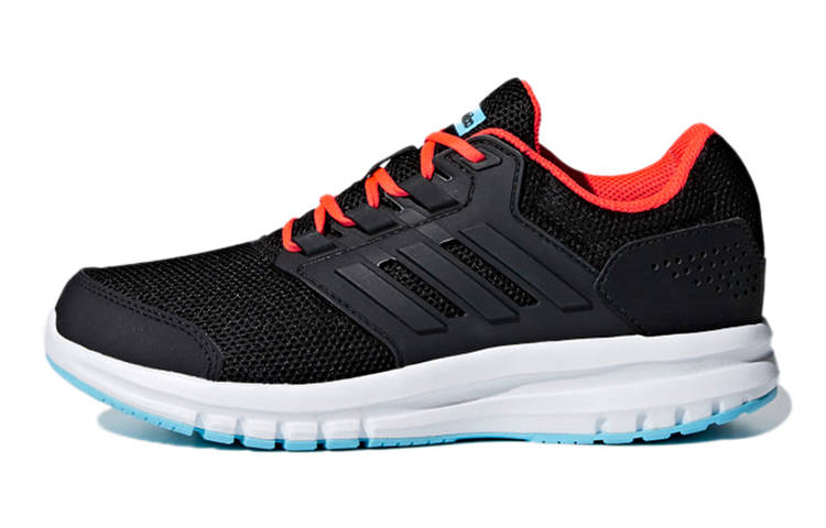 Adidas Adidas Galaxy 4 J Slip Resistant Abrasion Resistant Low top Kids' Running Shoes Graphite Black Teenagers
