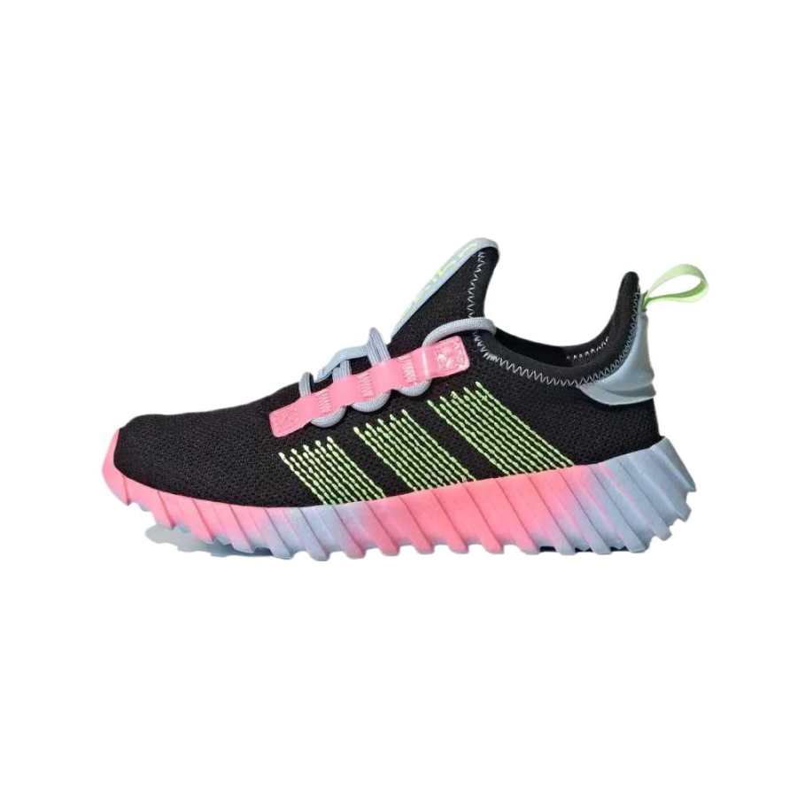 Adidas Adidas Kaptir Flow Cushioning Breathable Cushioning Breathable Low top Kids' Running Shoes Black Kids'