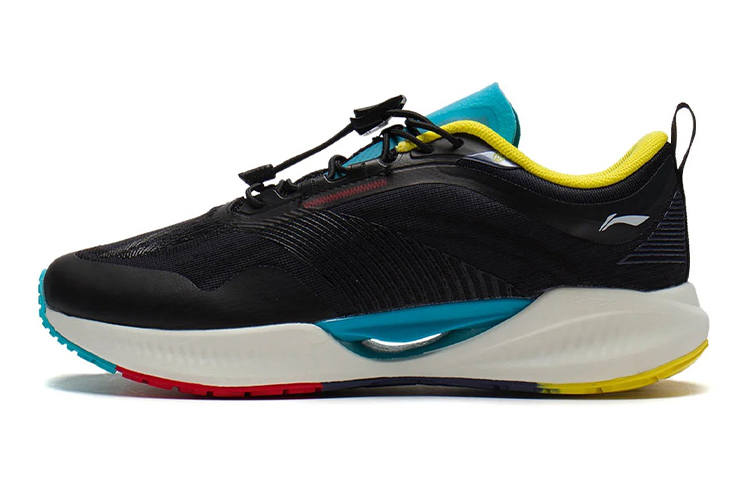 Li-Ning YOUNG Li Ning YOUNG Super Light 19 Comfortable Low top Running Shoes Black Blue Unisex