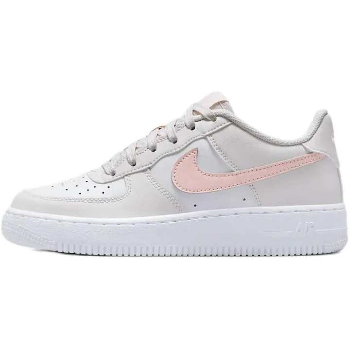 Nike Nike Air Force 1 Low top Skateboard Shoes Gray/White/Pink Unisex