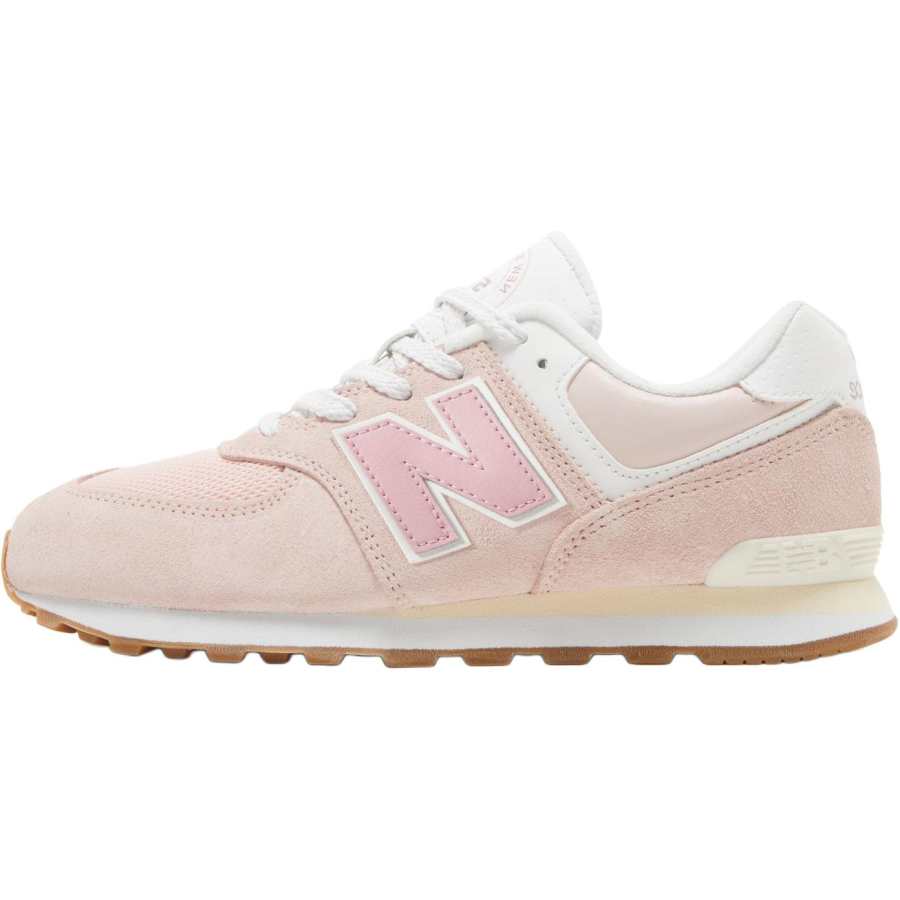 New Balance New Balance NB 574 Abrasion Resistant Low top Kids Lifestyle Shoes Light Pink Teenagers