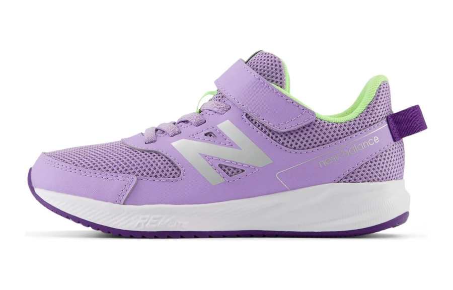 New Balance New Balance NB 570 Cushioning Abrasion Resistant Cushioning, Wear Resistant Low top Kids' Running Shoes Purple White