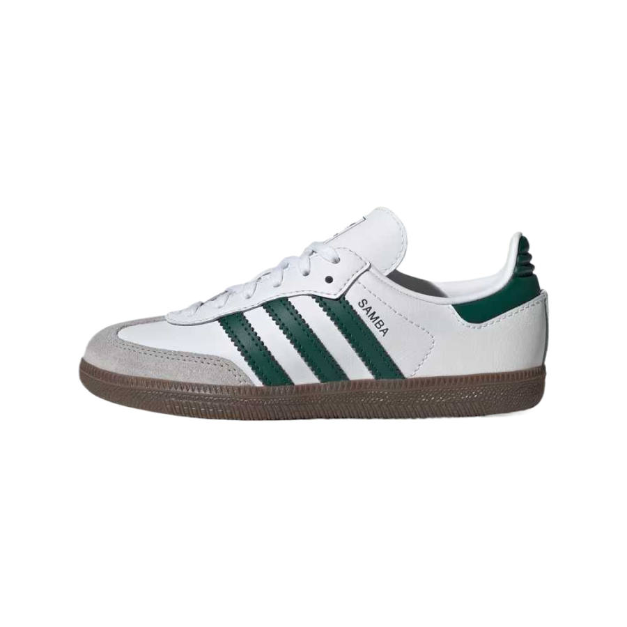 Adidas Originals SAMBA OG Leather Kids' Training Shoes Gray/White Color