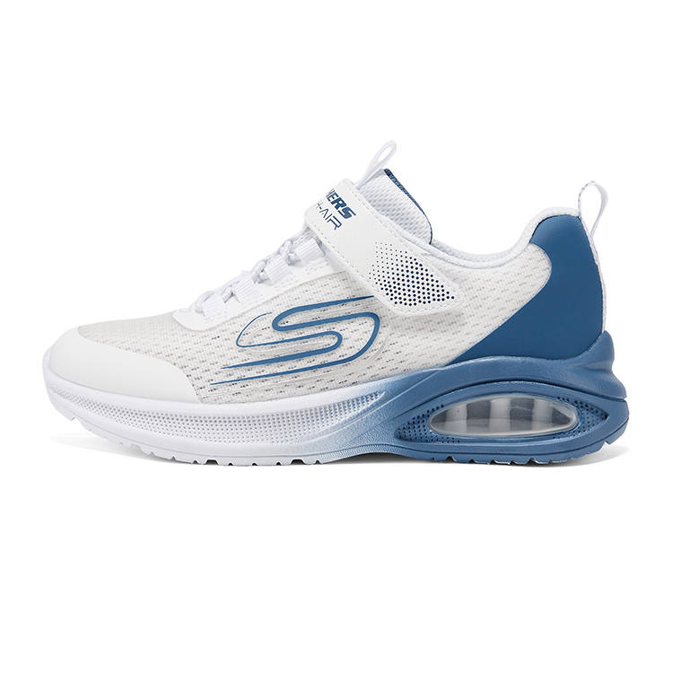 Skechers Kids Running Shoes White/Blue Kids'