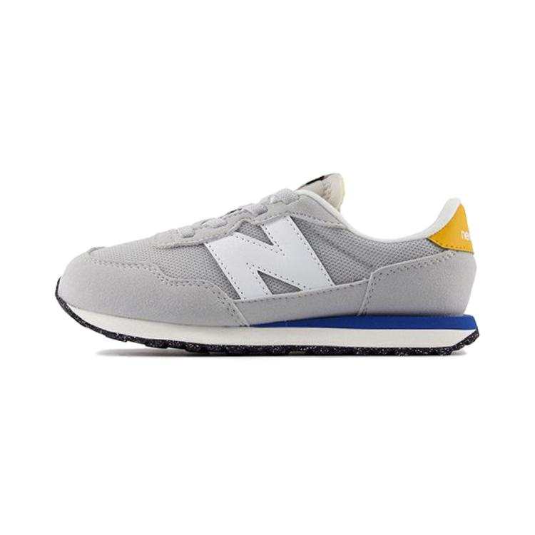 New Balance New Balance NB 237 Comfortable Low top Kids Lifestyle Shoes Light Gray Children Aged 3 7 Years Old