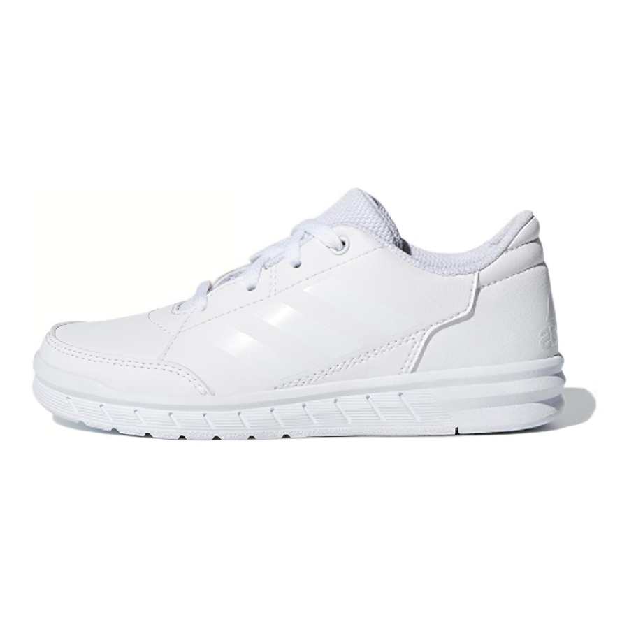 Adidas Adidas Altasport Synthetic Leather Abrasion Resistant Abrasion Resistant Low top Kids' Running Shoes White Kids'
