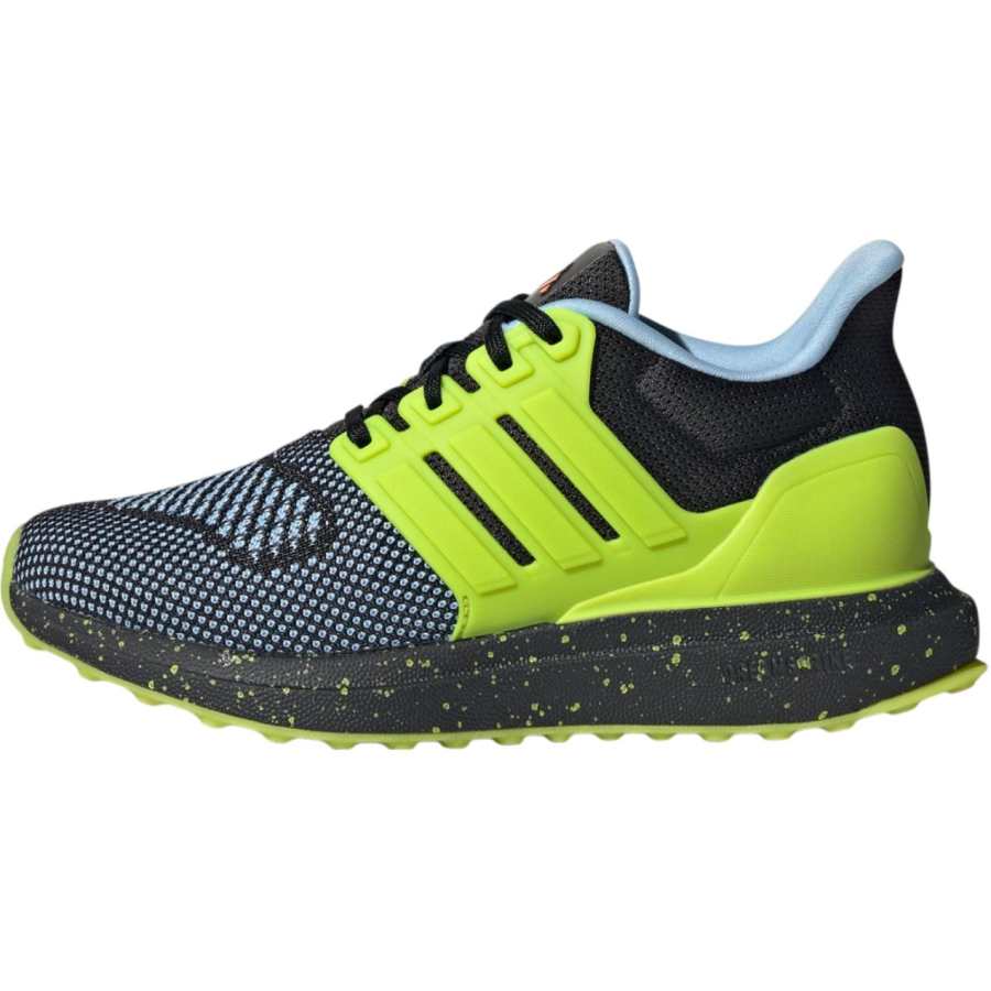 Adidas Adidas Slip Resistant Abrasion Resistant Slip Resistant Abrasion Resistant Low top Kids' Running Shoes Black/Green