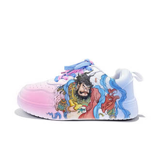 ZUOLENGCHAN Synthetic Leather Lightweight And Breathable Low top Skateboard Shoes Unisex