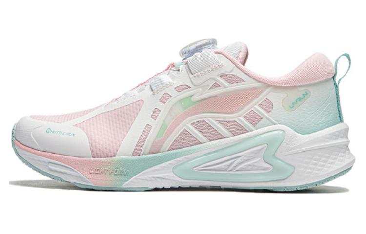 Li-Ning YOUNG Li Ning YOUNG Running Rosefinch Low top Running Shoes White Pink Teenagers