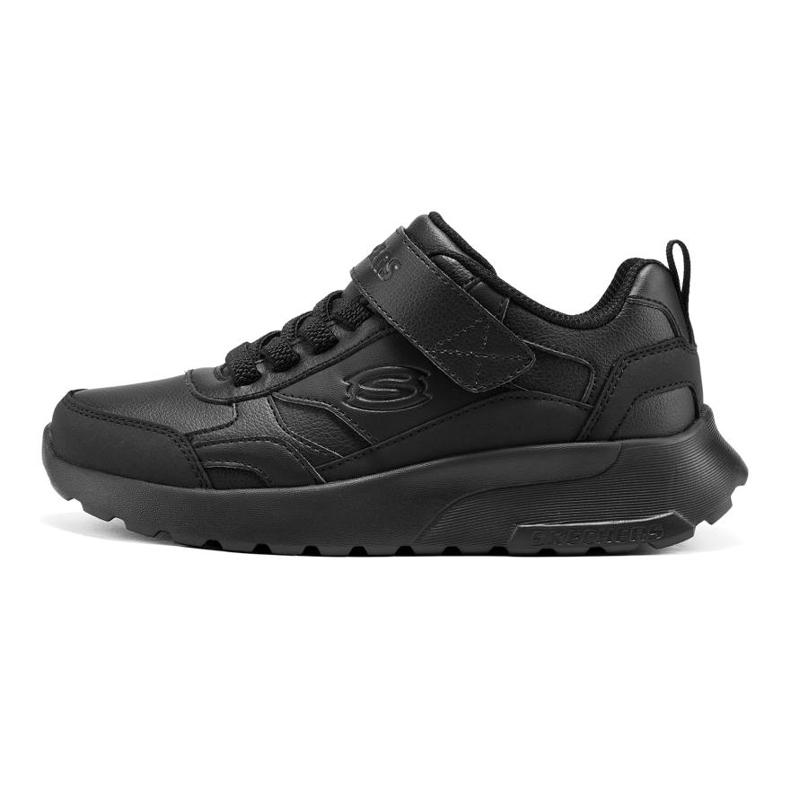 Skechers Kids SKX 225 Synthetic Leather Slip Resistant Abrasion Resistant Lightweight Cushioning Low top Running Shoes