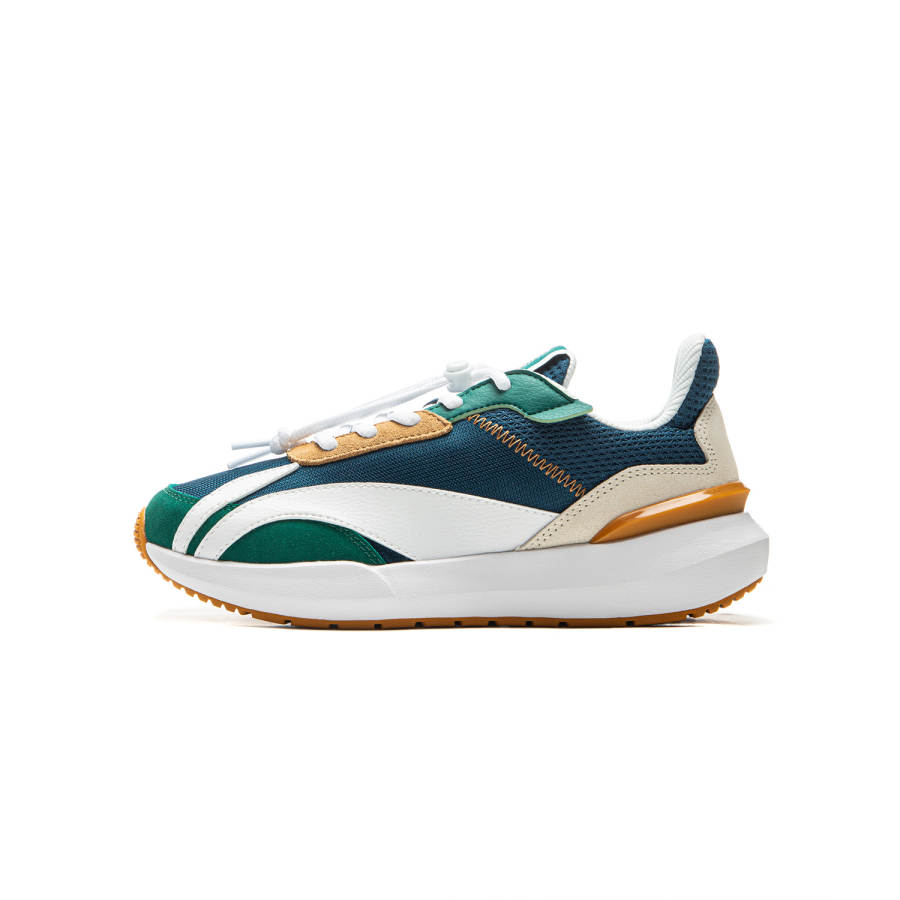 Li-Ning YOUNG Li Ning YOUNG Fashion Trend Low top Kids Lifestyle Shoes Blue Kids
