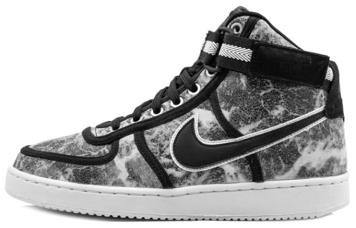 Nike Nike Vandal High LX Mid top Skateboard Shoes Black White Unisex