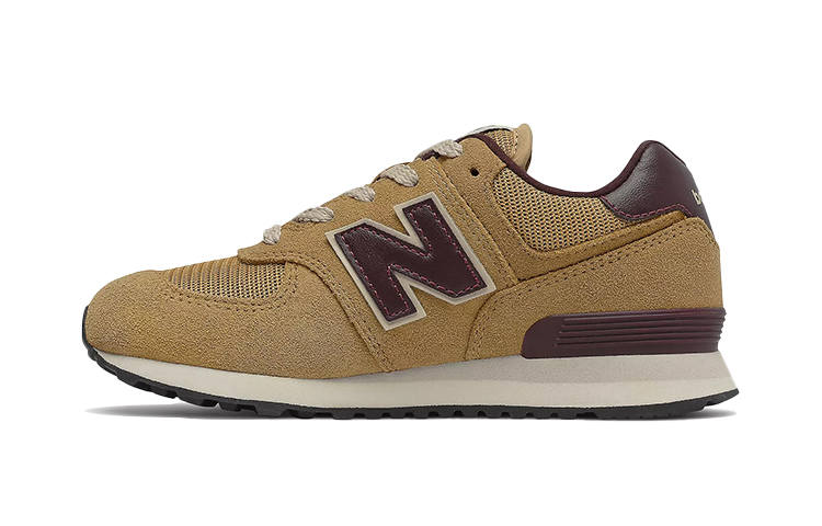 New Balance New Balance NB 574 Athleisure Low top Kids' Running Shoes Tooling Yellow Children Aged 3 7 Years Old
