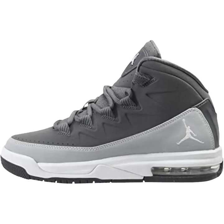 Jordan Jordan Deluxe Mid top Basketball Shoes Gray Unisex