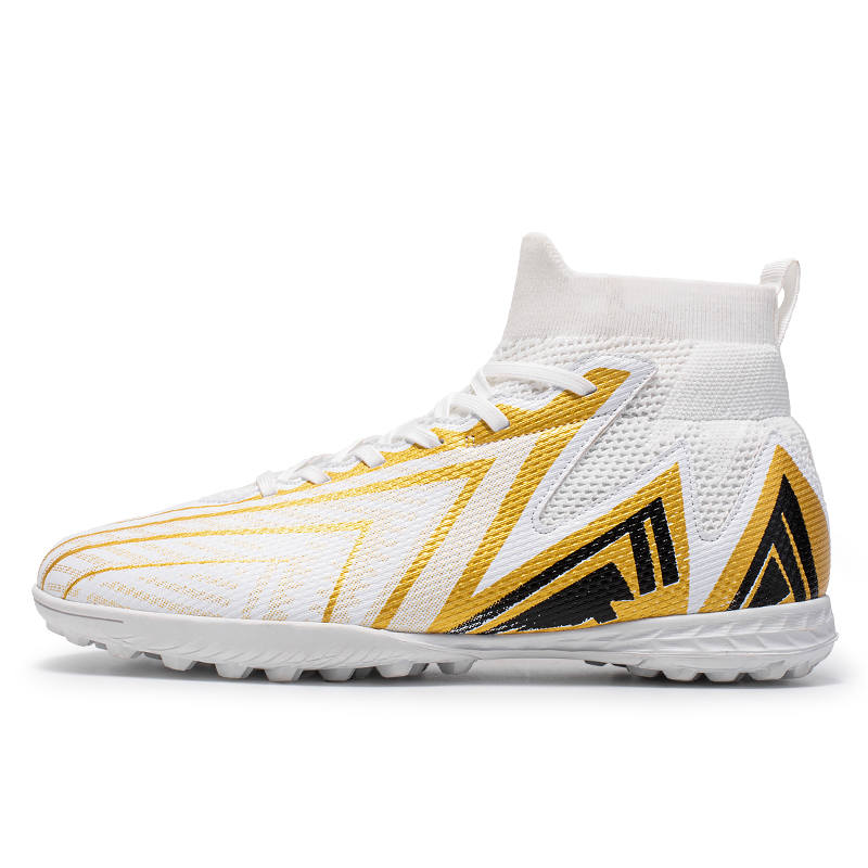 HBRK Lightweight Cushioning Slip Resistant Lightweight Cushioning Slip Resistant High top Kids' Soccer Shoes Teenagers
