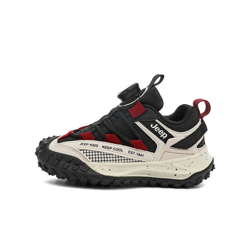 Jeep Abrasion Resistant, Breathable, Slip Resistant, Anti Kick Low top Kids' Running Shoes Teenagers
