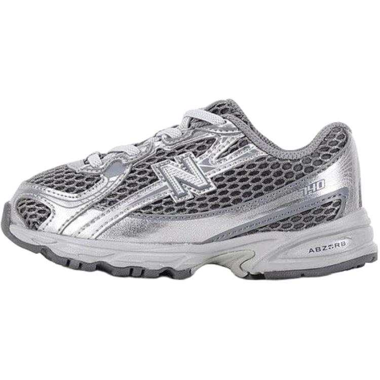 New Balance New Balance NB 740 Slip Resistant, Abrasion Resistant, Breathable Low top Toddler Shoes Silver Gray Infant And Toddler