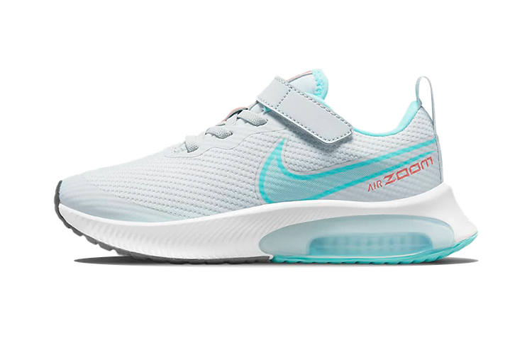 Nike Nike Air Zoom Arcadia Low top Kids' Running Shoes Gray Blue Children Aged 3 7 Years Old