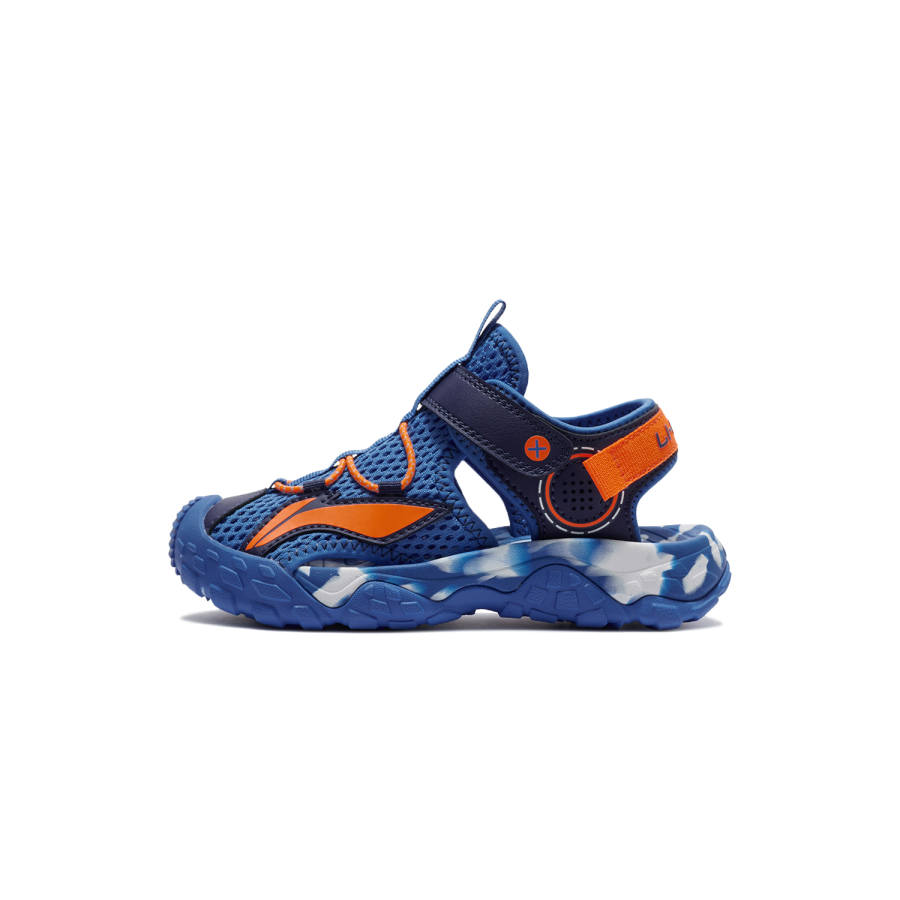 Li-Ning YOUNG Li Ning YOUNG Sports Life Collection Textile, Synthetic Leather Low top Sandal Blue Teenagers