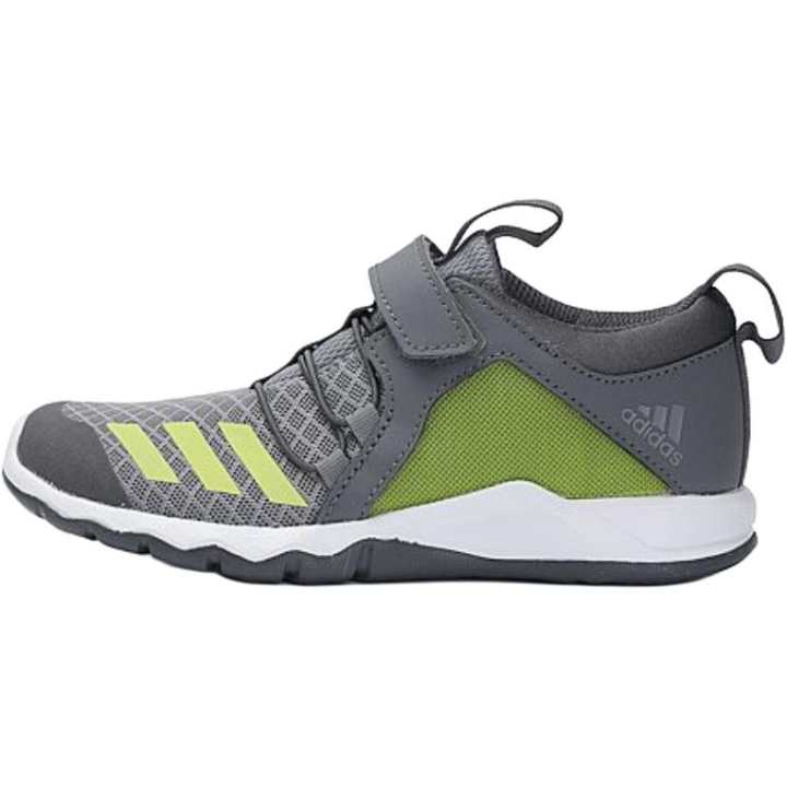 Adidas Adidas Rapidaflex El K Comfortable Slip Resistant Cushioning Low top Kids' Training Shoes Gray