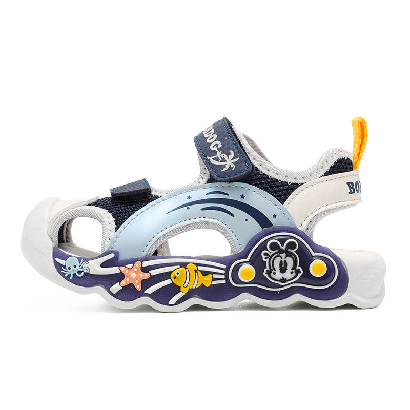 BOBDOG Synthetic Leather Abrasion Resistant Breathable Abrasion Resistant Breathable Low top Children's Sandals