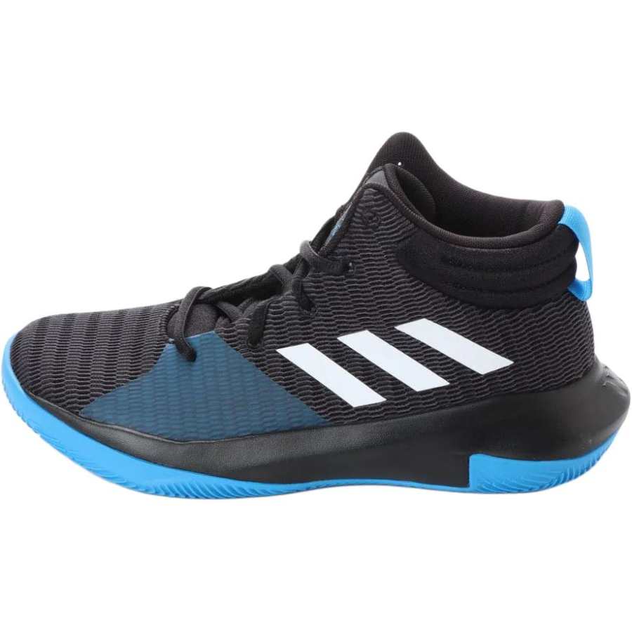 Adidas Adidas Pro Elevate 2018 Synthetic Leather Cushioning, Wear Resistant High top Children's Basketball Shoes Black Kids'
