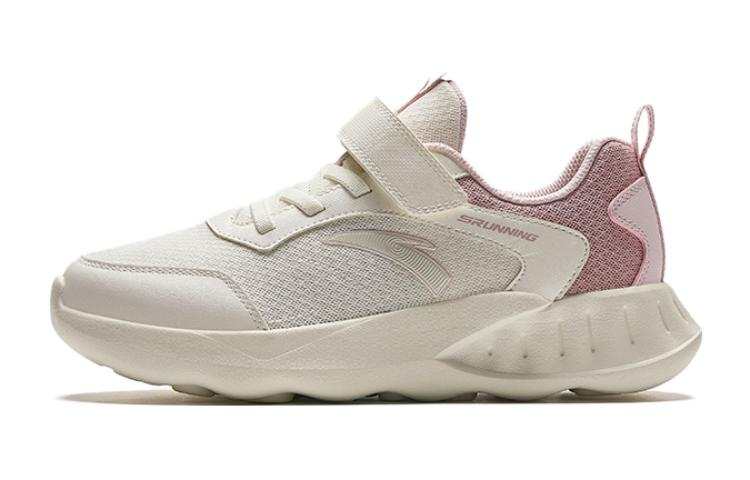 Antakids Fabric Low top Running Shoes Beige Pink Teenagers