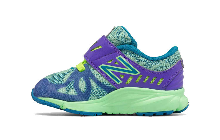 New Balance New Balance NB 200 Cushioning Abrasion Resistant Breathable Low top Toddler Shoes Green Purple Infant And Toddler