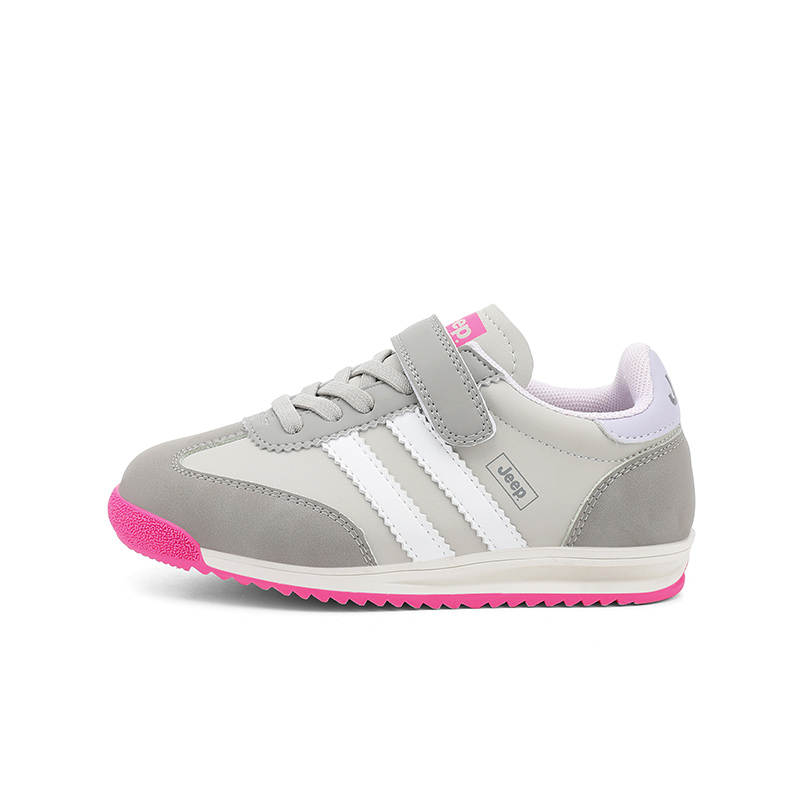 Jeep Outdoor Casual Synthetic Leather Breathable Lightweight Cushioning Low top Casual Shoes Kids'
