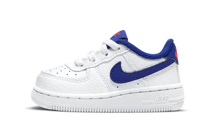 Nike Nike Air Force 1 Low White Deep Royal Blue University Red TD