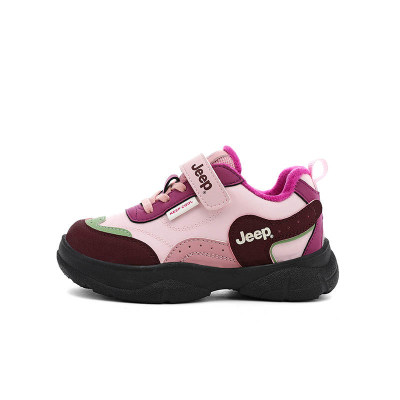 Jeep Insulated Shoes Purple Garden Red/Snowflake Pink Kids'