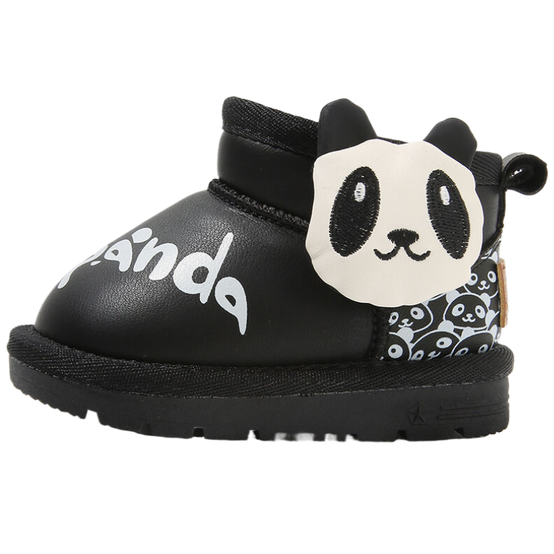 MAIBUXIONG Fleece Lined Cartoon Versatile Toddler Shoes Infant And Toddler