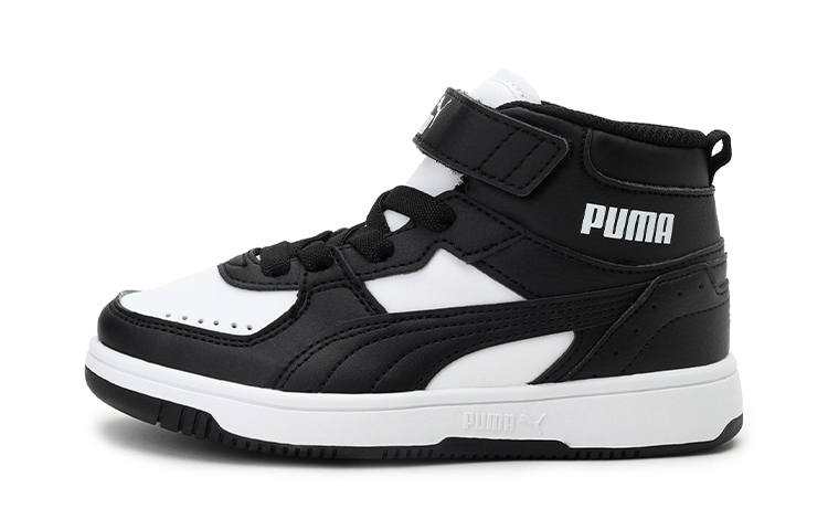 Puma Rebound Joy Little Kid 'Black White'