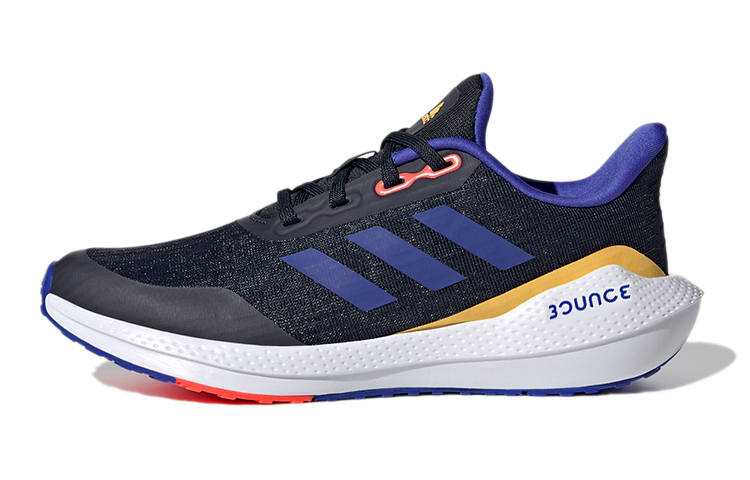 Adidas Adidas EQ21 Run Abrasion Resistant Abrasion Resistant Low top Kids' Running Shoes Ink Blue Teenagers