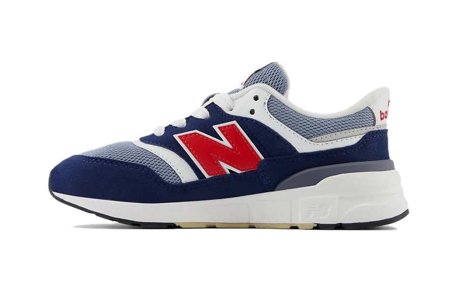 New Balance Pre school New Balance NB 997R Cushioning, Wear Resistant Low top Kids' Running Shoes Blue White