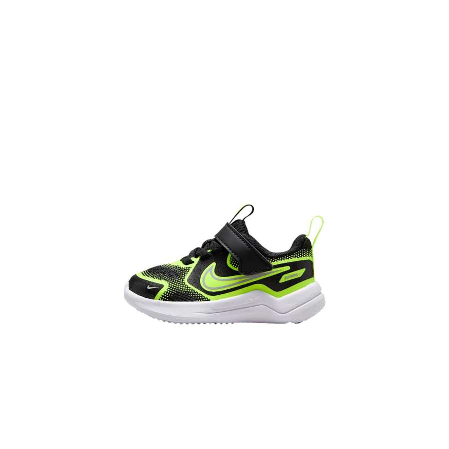 Nike Nike Cosmic Runner Cushioning Breathable Support Toddler Shoes Black Yellow Gray Infant And Toddler