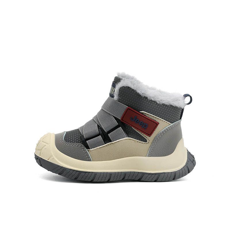 Jeep Children's Cotton Shoes Beige Gray Kids'
