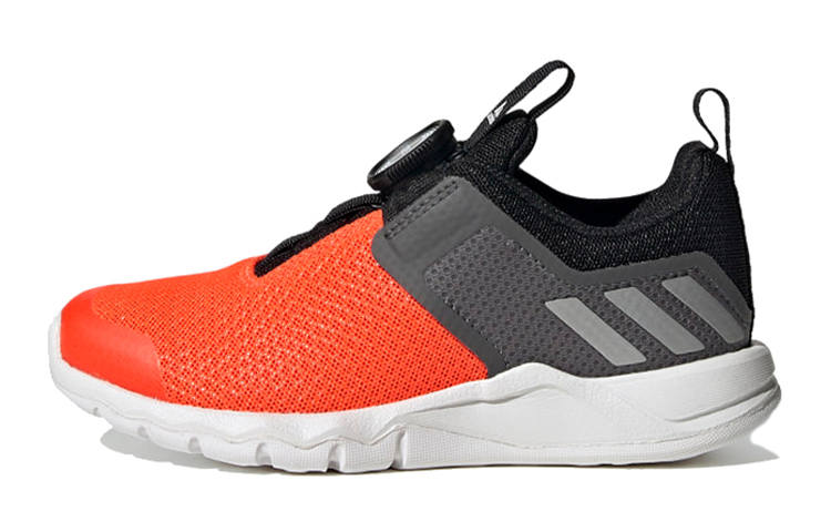 Adidas Adidas Rapida Flex Boa K Breathable Low top Kids' Running Shoes Orange Gray Black Kids'