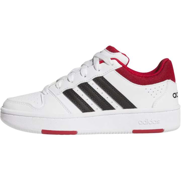 Adidas Adidas Hoops Low top Kids' Skateboarding Shoes White Red Unisex