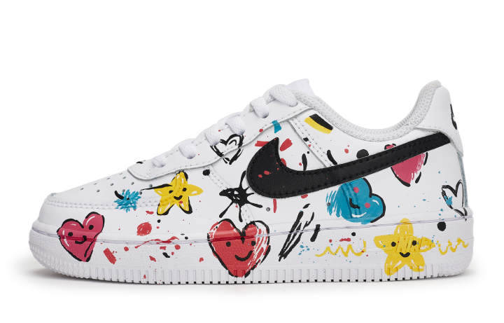 Nike Nike Air Force 1 LE Synthetic Leather Slip Resistant Abrasion Resistant Slip Resistant Abrasion Resistant Low top