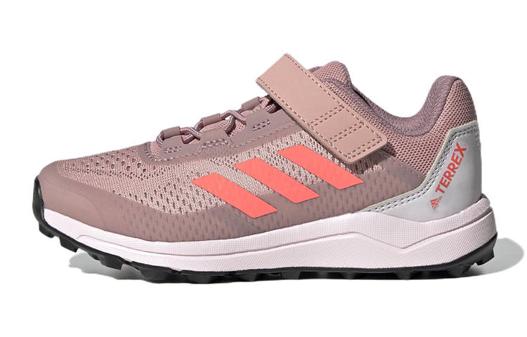 Adidas Adidas Terrex Agravic Flow Primegreen Trail Running K Abrasion Resistant Low top Kids' Running Shoes Dusty Pink Kids'